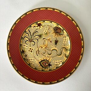 Wedgwood Persia Accent Salad Plate Set of Six Fine Bone China Exotic Design 1997